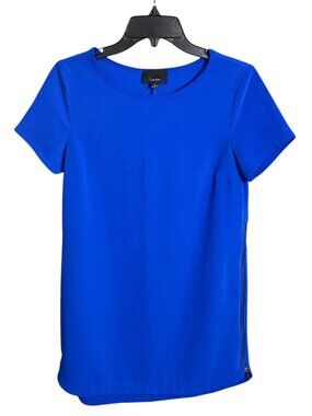 Lumiere Shirt Dress Blue Size Small